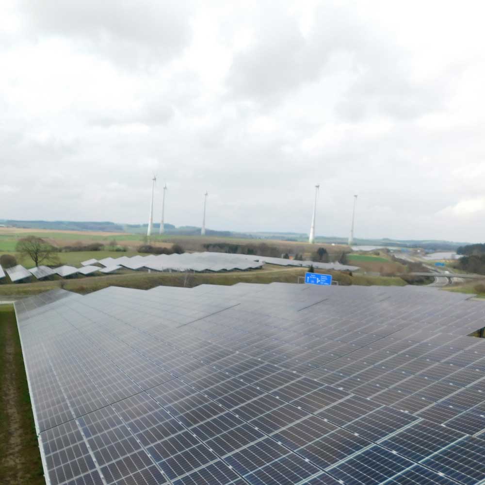 Photovoltaik-Freiflächenanlage Trogen 2, BA 2