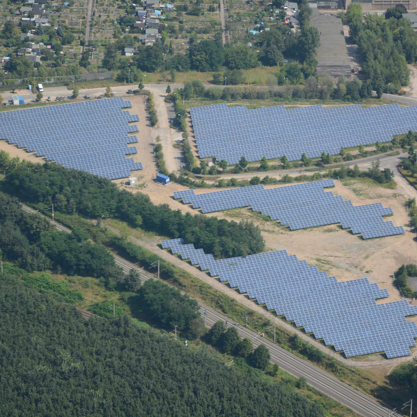 Photovoltaik-Freiflächenanlage Delitzsch Ziehwerk