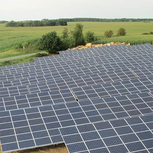 Photovoltaik-Freiflächenanlage Glasin