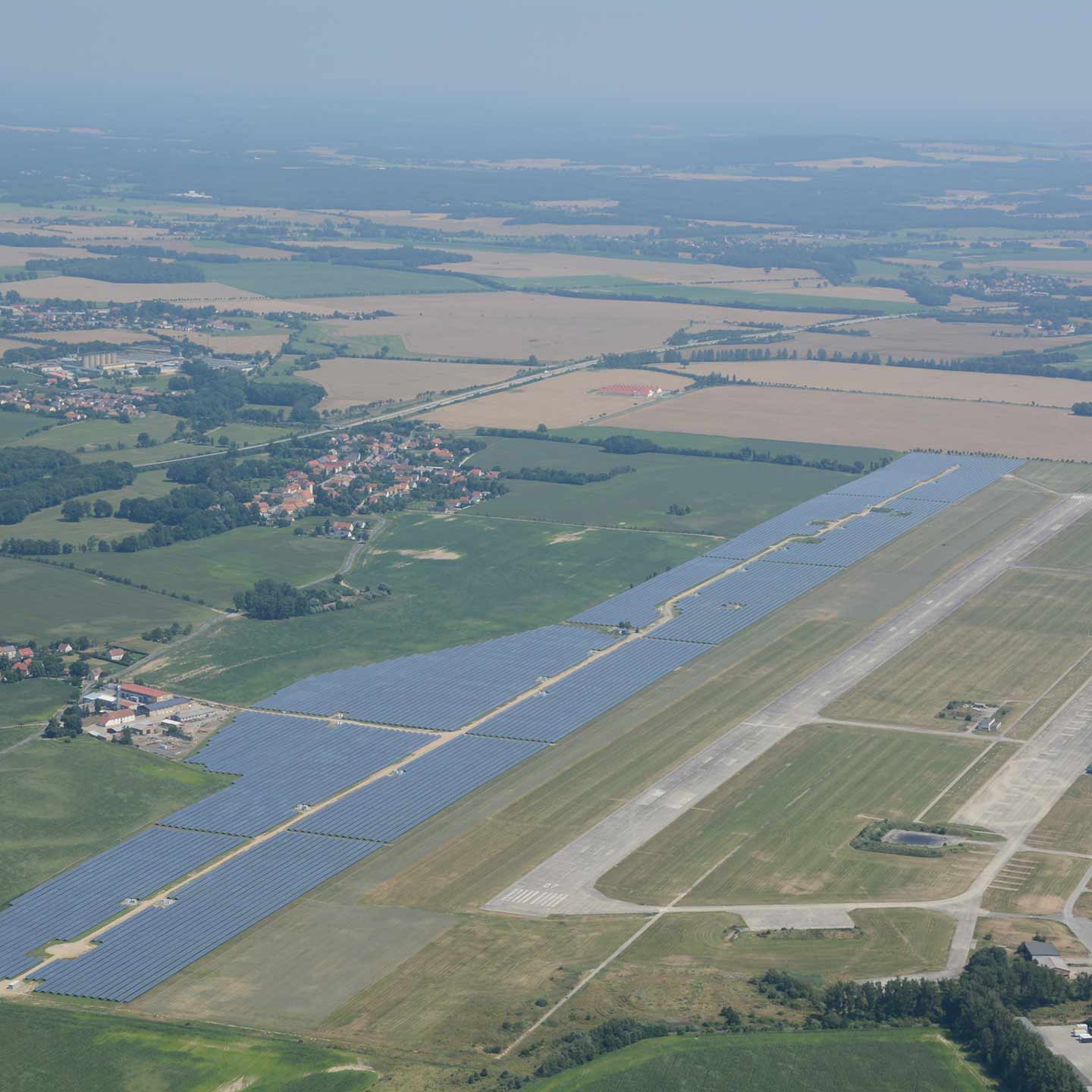 Photovoltaik-Freiflächenanlage Litten