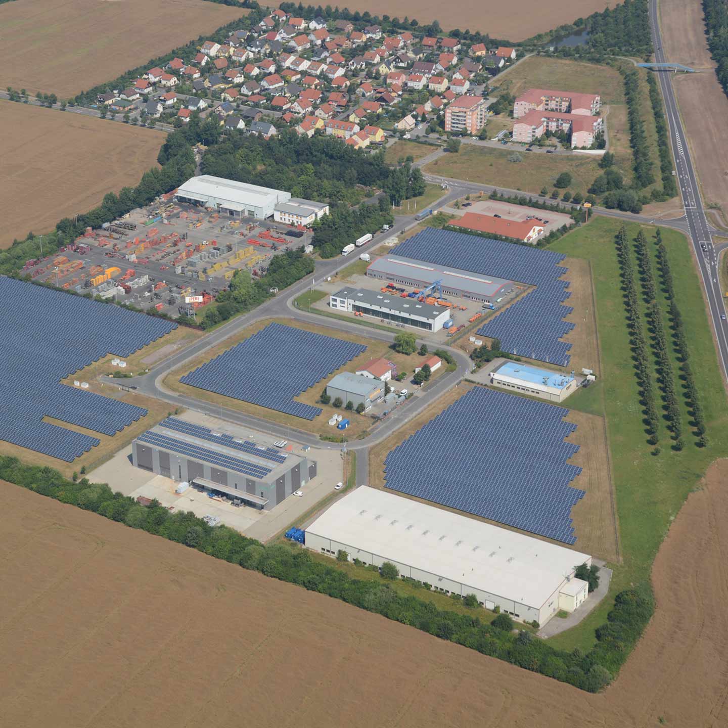 Photovoltaik-Freiflächenanlage Rackwitz
